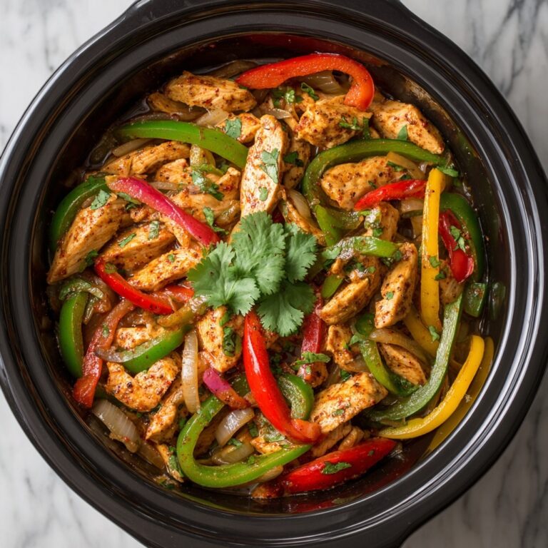 Crockpot Chicken Fajitas Recipe
