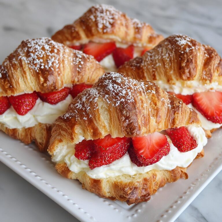 Berries and Cream Croissants Recipe
