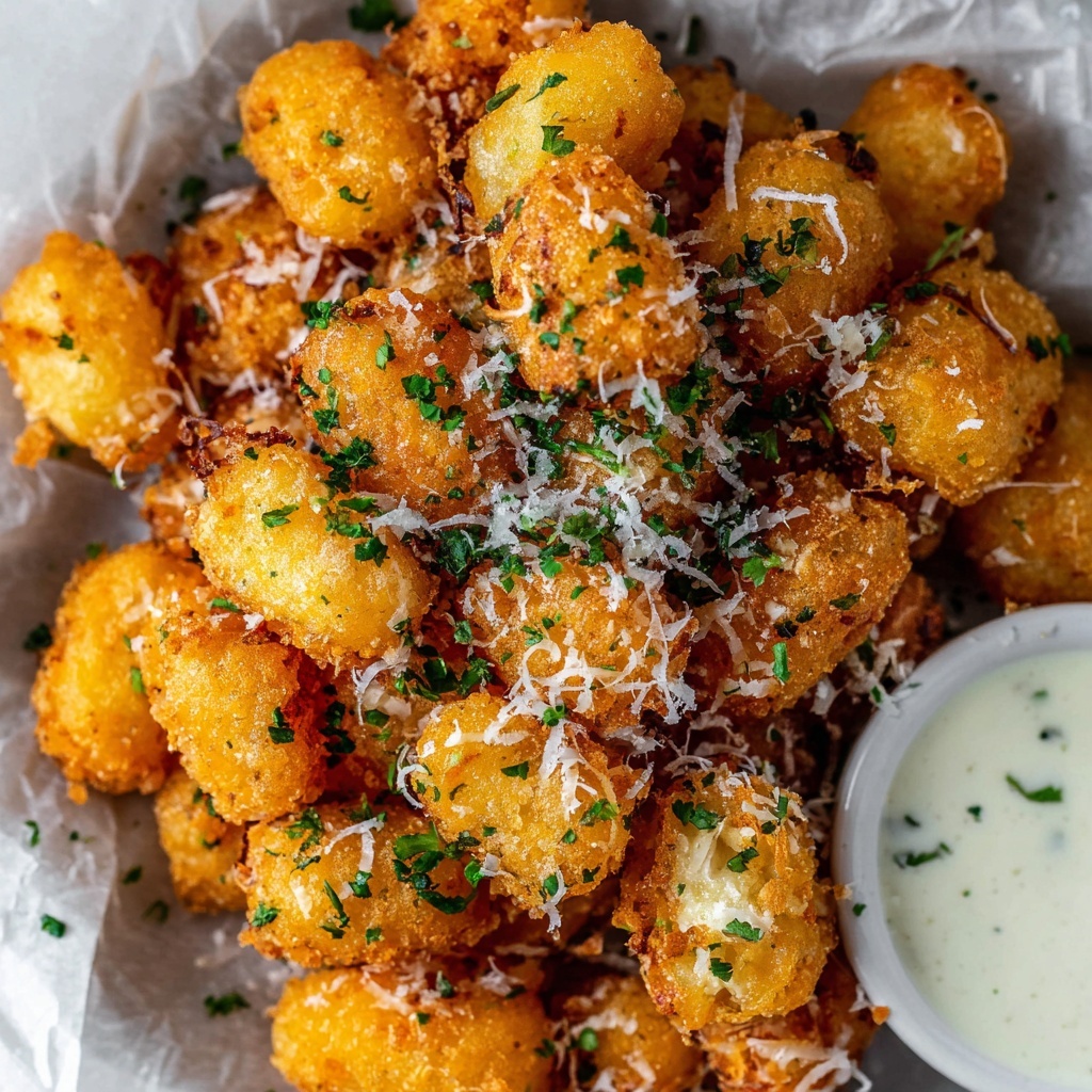 Parmesan Cauliflower Bites Recipe - Recipe Image