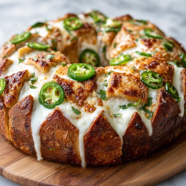 Cheddar Jalapeño Pull-Apart Bread Recipe