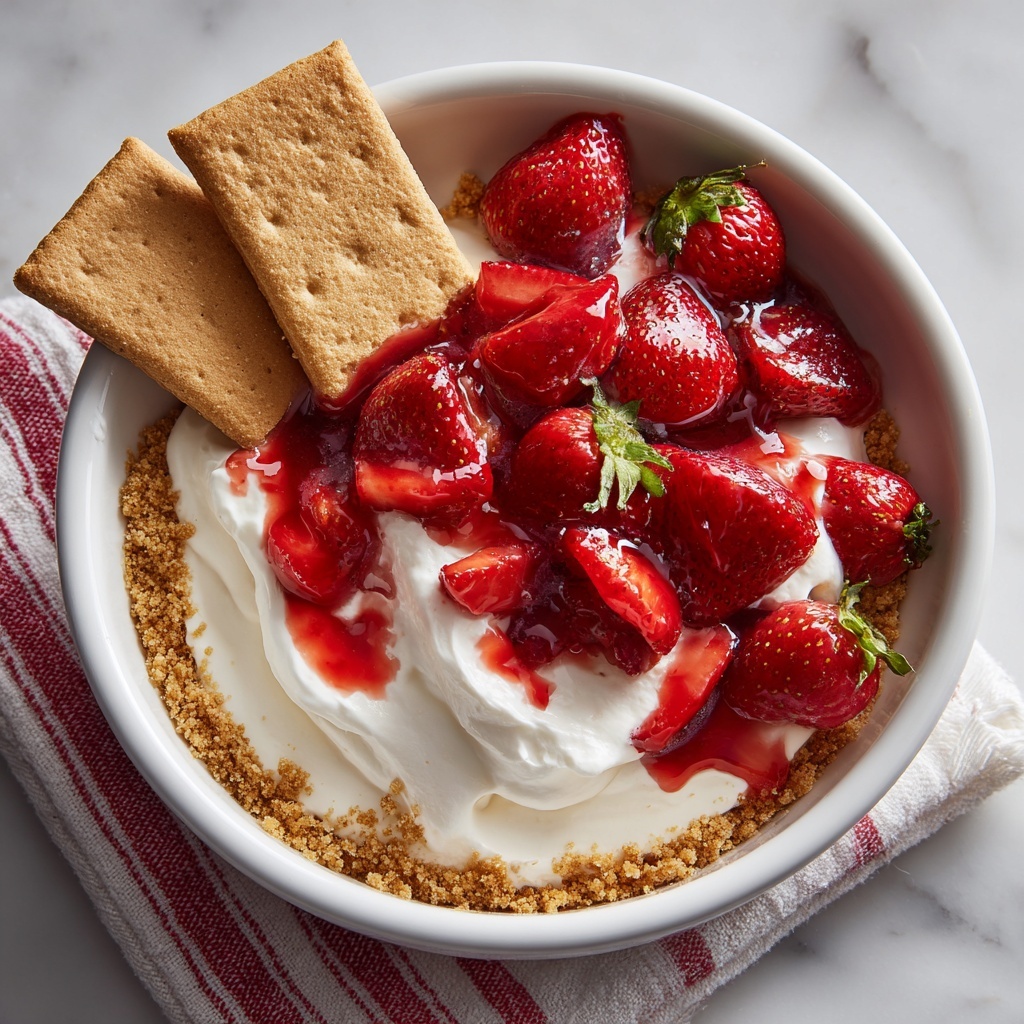 Strawberry Cheesecake Dip Recipe - Recipe Image