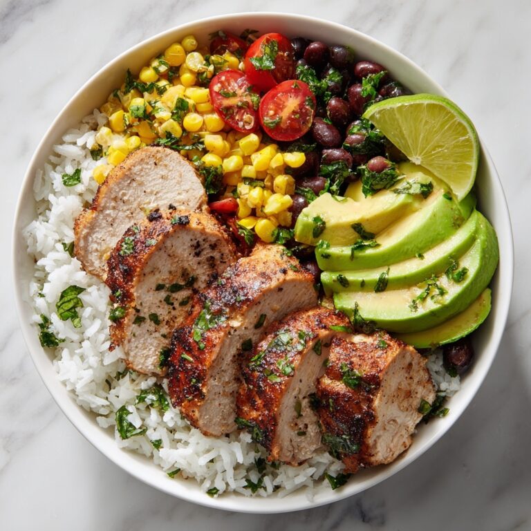 Honey Chipotle Chicken Rice Bowls Recipe