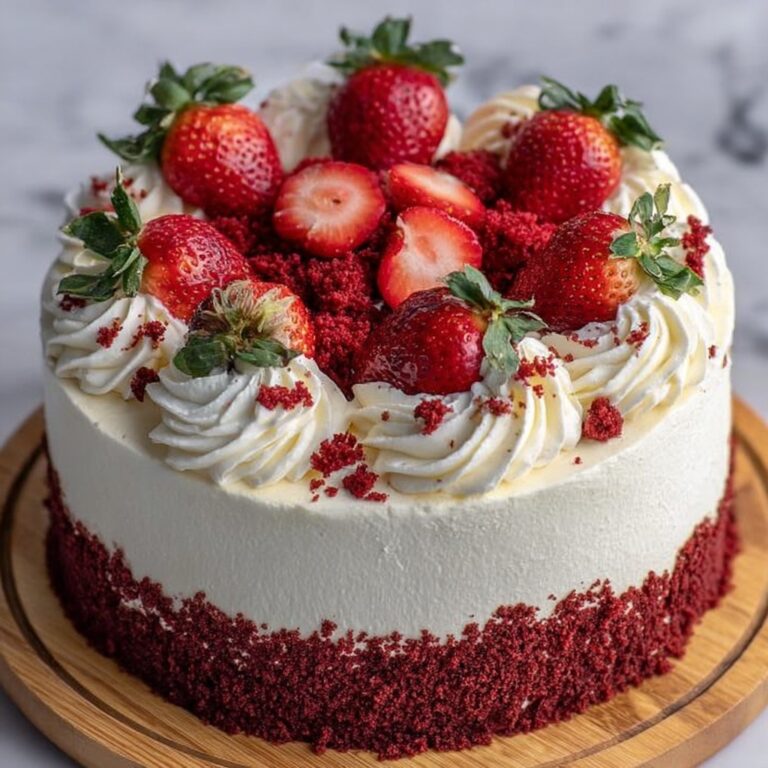 Red Velvet Strawberry Delight Recipe