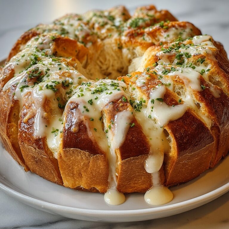 Chicken Alfredo Monkey Bread Recipe