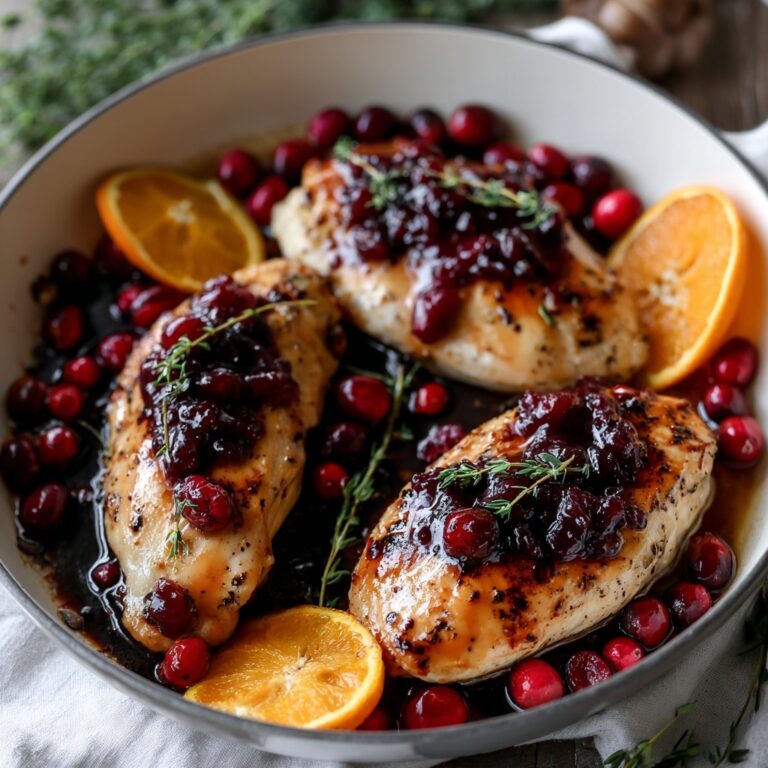 Cranberry Orange Chicken Recipe