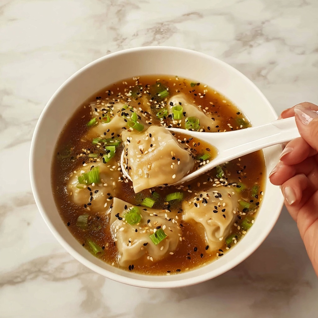 Instant Pot Spicy Dumpling Soup Recipe - Recipe Image