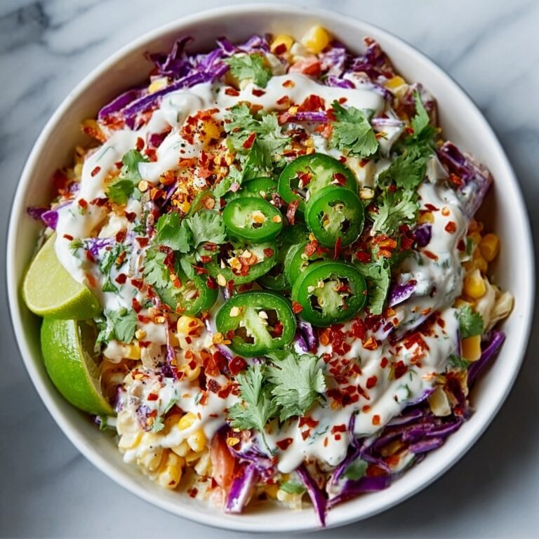 Mexican Street Corn Coleslaw Recipe