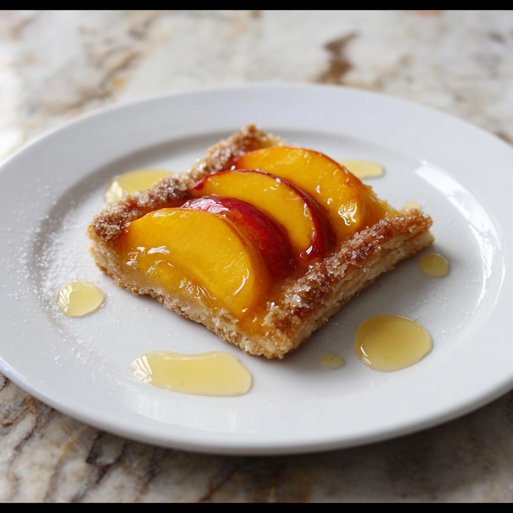 Easy Peach Tarts Recipe - Recipe Image