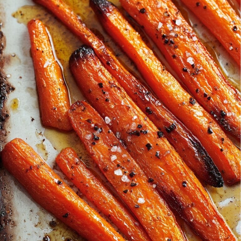 Honey Balsamic Roasted Carrots Recipe