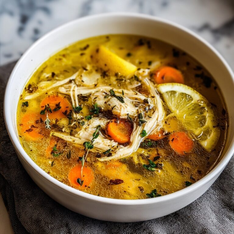 Lemon Chicken Soup Recipe