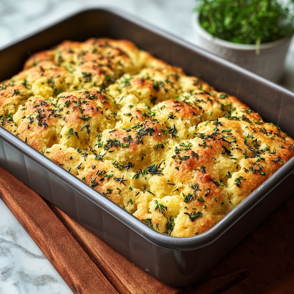 Herb & Cheese Quick Bread Recipe - Recipe Image