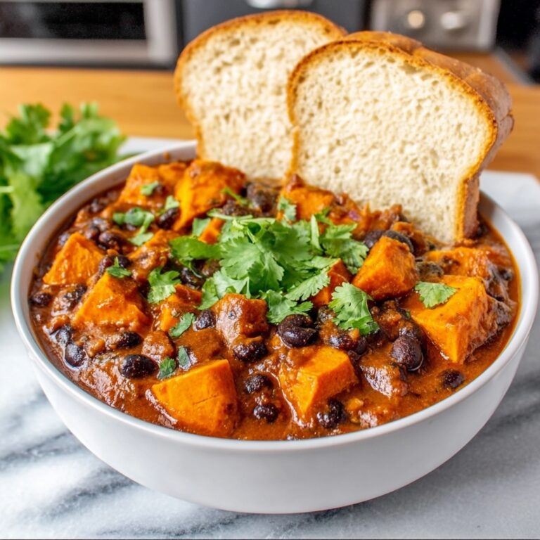 Spiced Sweet Potato and Black Bean Stew Recipe