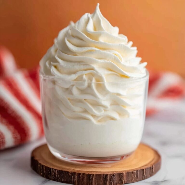 Maple Whipped Cream Recipe