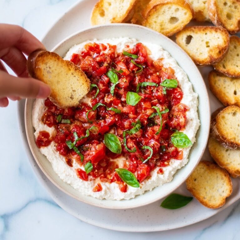 Creamy Bruschetta Dip Recipe