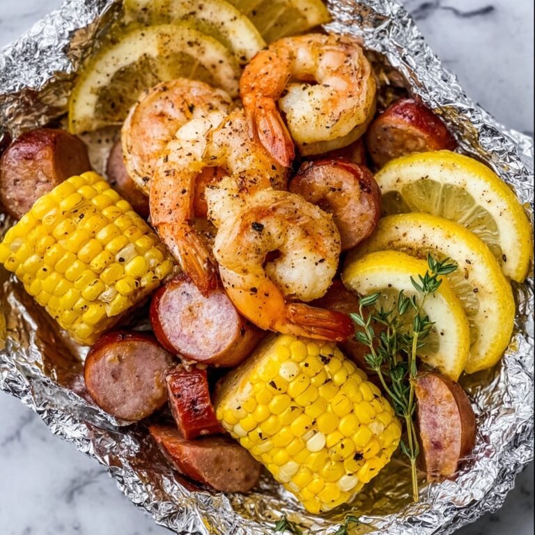 Shrimp Boil Foil Packets Recipe
