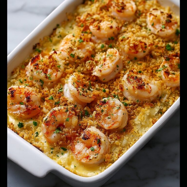 Baked Stuffed Shrimp Casserole Recipe
