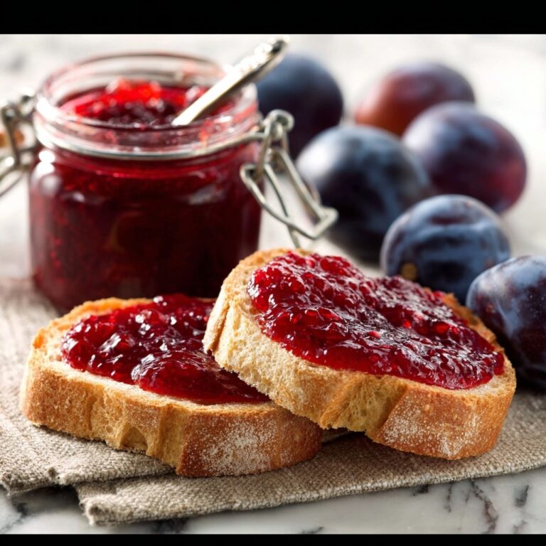 Homemade No-Pectin Plum Jam Recipe