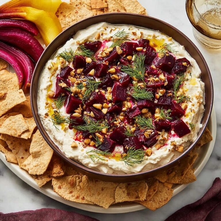 Whipped Feta with Roasted Beets & Pistachios Recipe