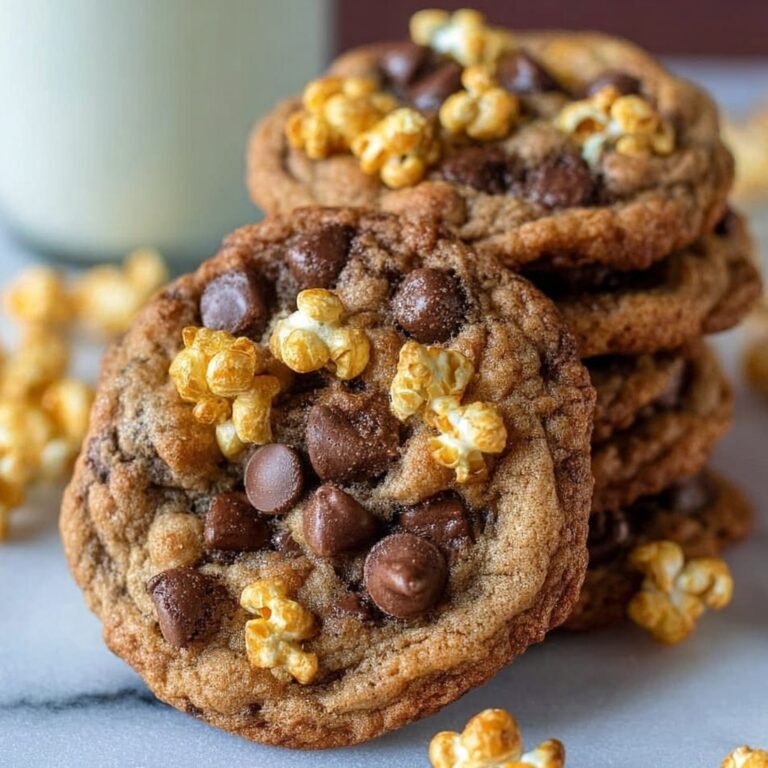 Caramel Corn Chocolate Chip Cookies Recipe