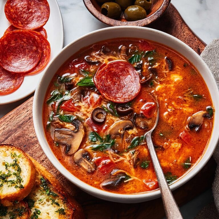 Pizza Soup Recipe