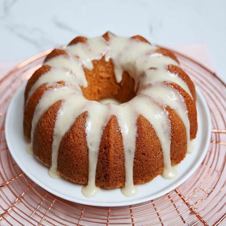 Honey Bun Pound Cake Recipe