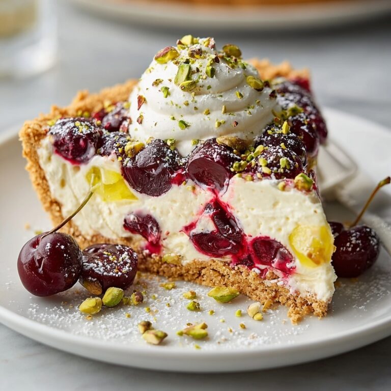 Luscious Lemon-Lime Cherry Pistachio Cheesecake Recipe