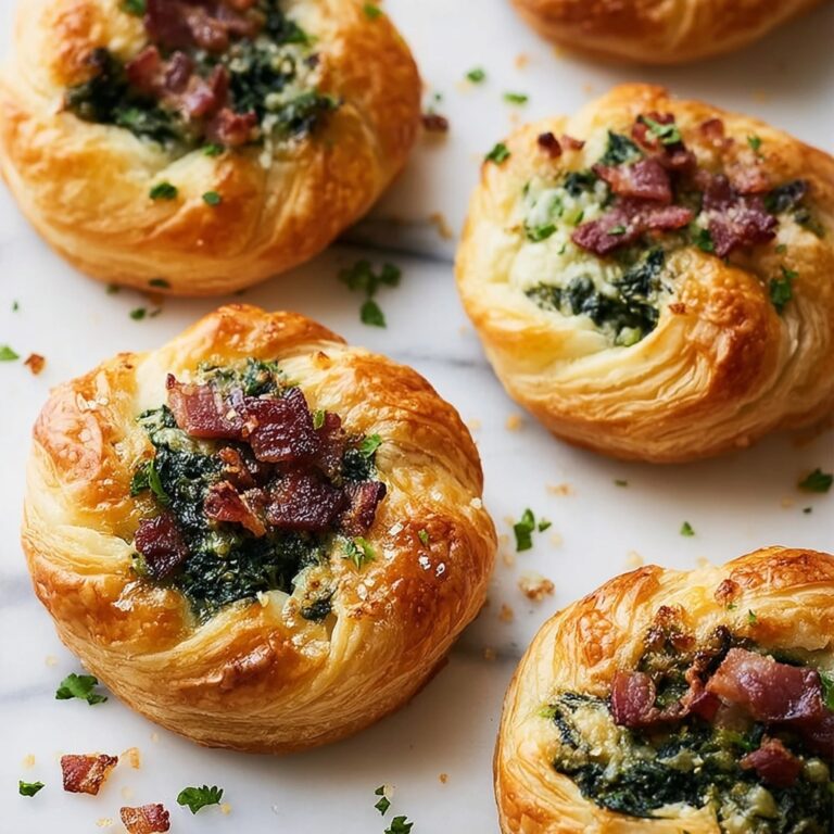 Spinach and Bacon Fluffernutter Puffs Recipe