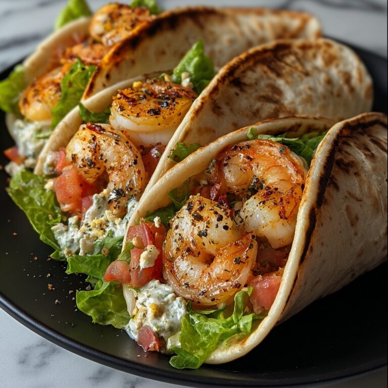 Grilled Shrimp Caesar Wraps Recipe