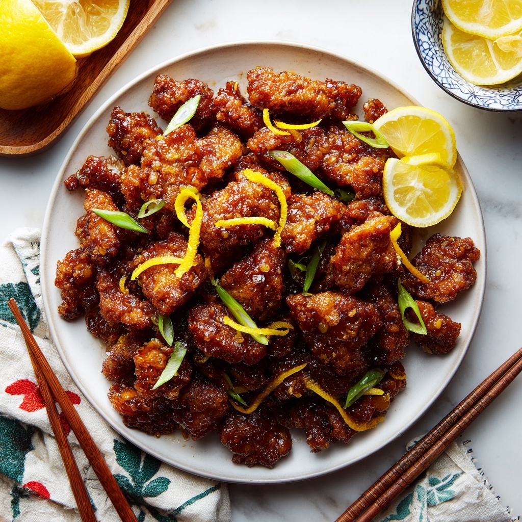 Chinese Lemon Chicken Recipe - Recipe Image