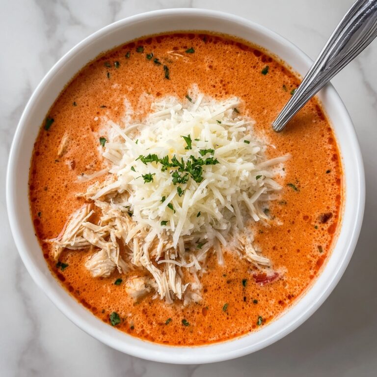 Crock Pot Creamy Chicken Parmesan Soup Recipe