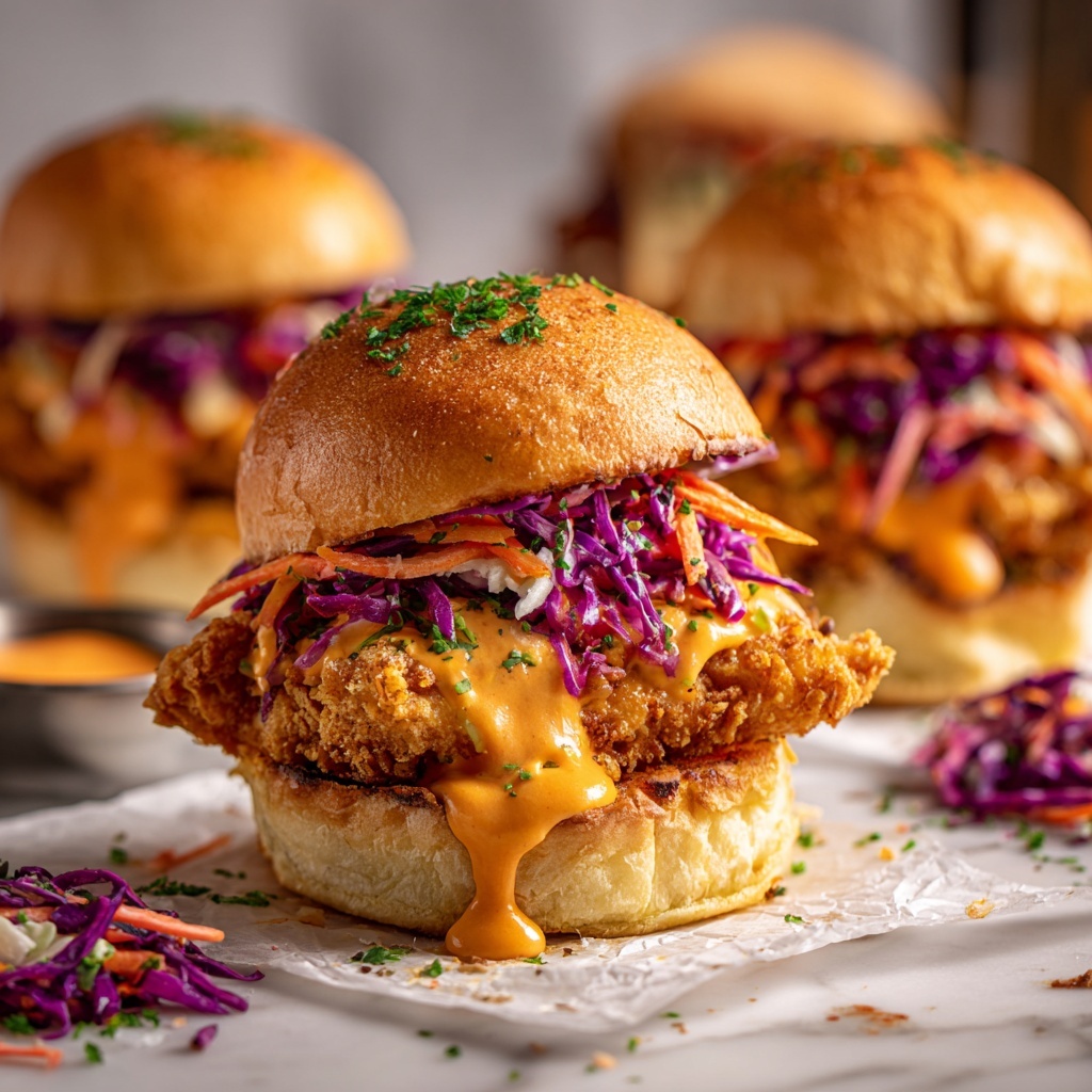 Bang Bang Chicken Sandwich Recipe - Recipe Image