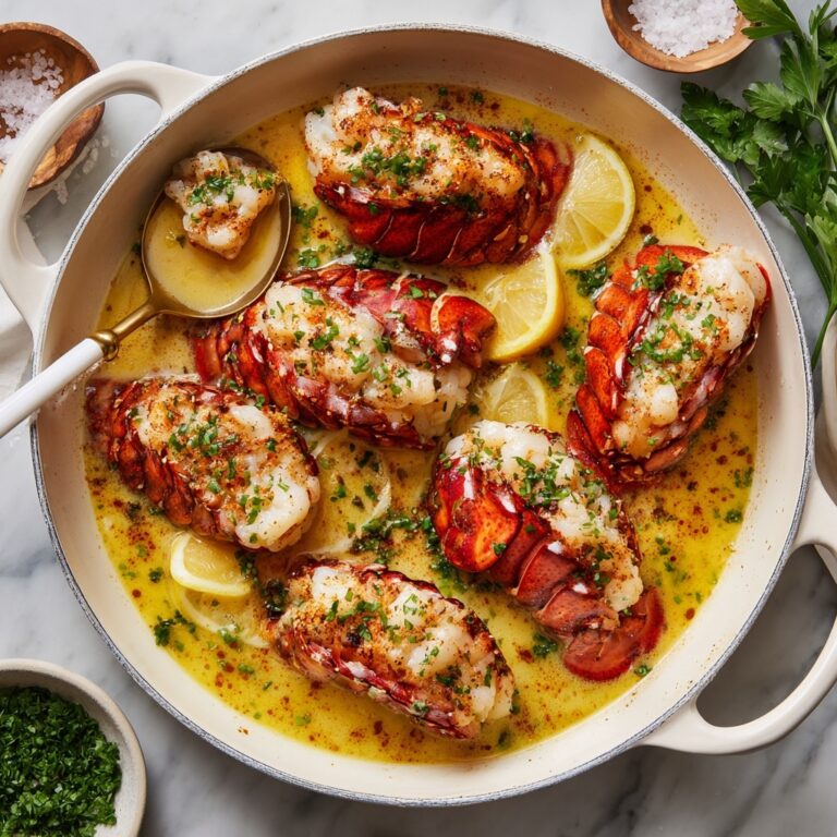 Butter Poached Lobster Recipe