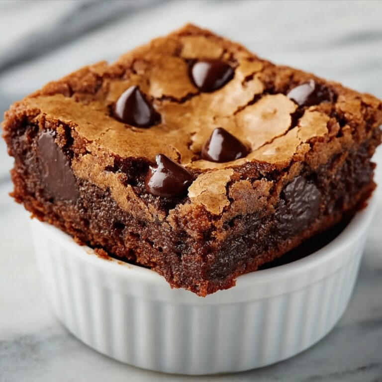 Brookie For One Recipe