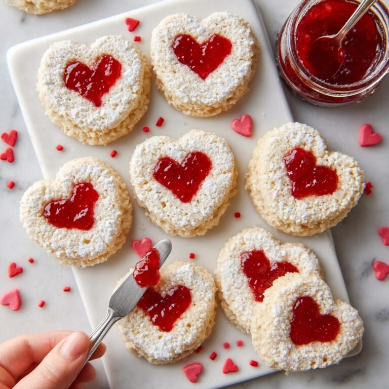 Raspberry Linzer Cookies Recipe
