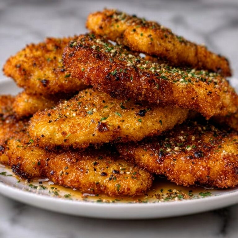 Air Fryer Honey Butter Garlic Chicken Tenders Recipe