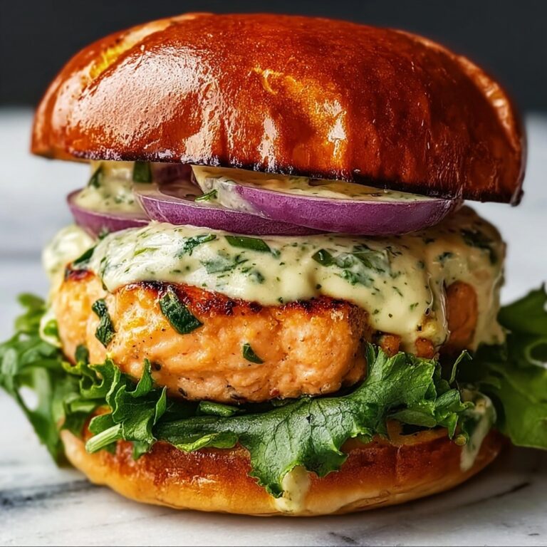Salmon Burgers with Basil Mayo Recipe