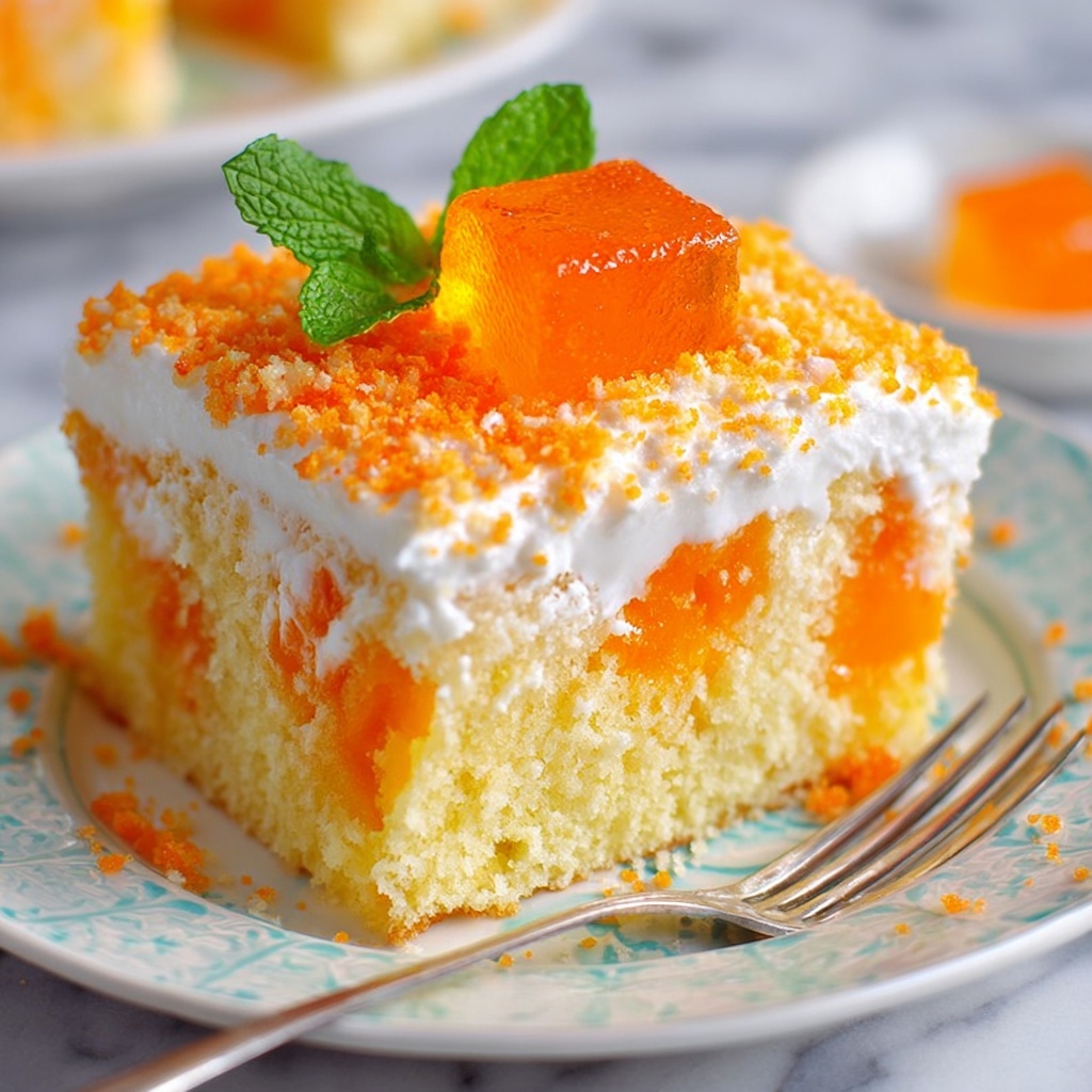 Orange Dreamsicle Cake Recipe - Recipe Image