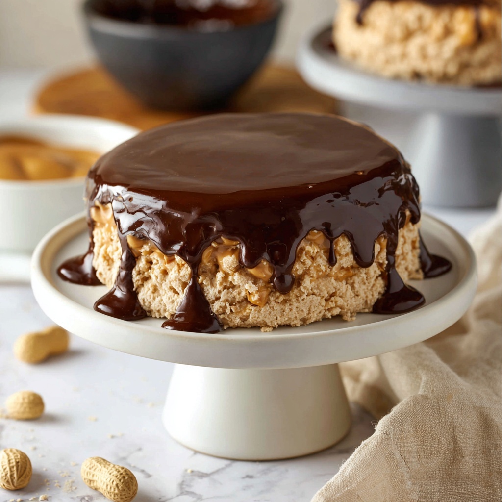 Peanut Butter Ganache Recipe - Recipe Image
