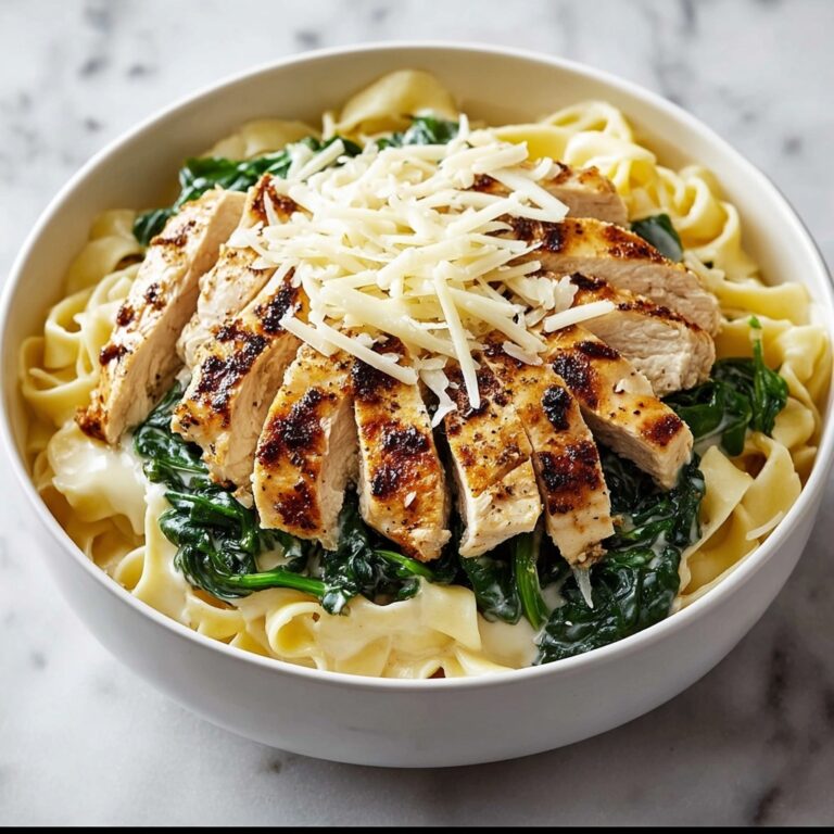 Creamy Chicken Florentine Pasta Recipe