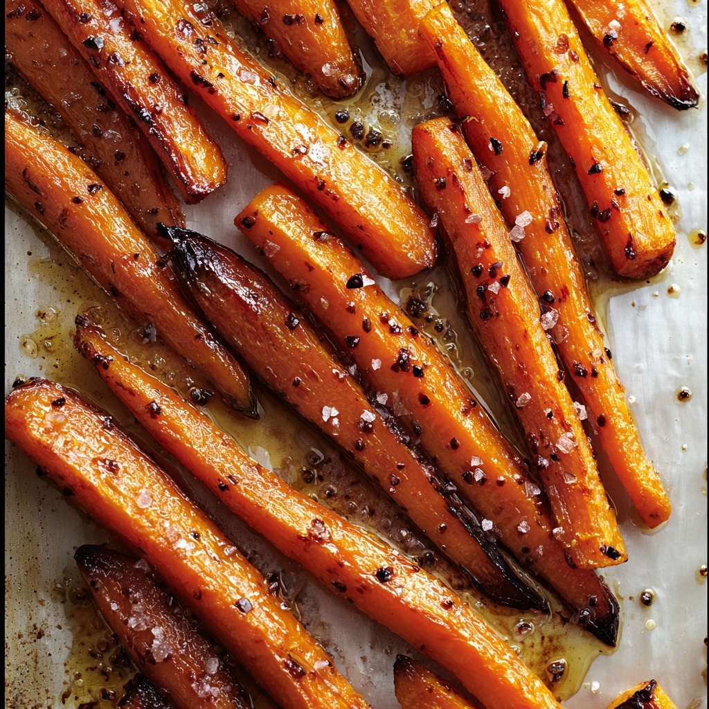 Honey Balsamic Roasted Carrots Recipe - Recipe Image