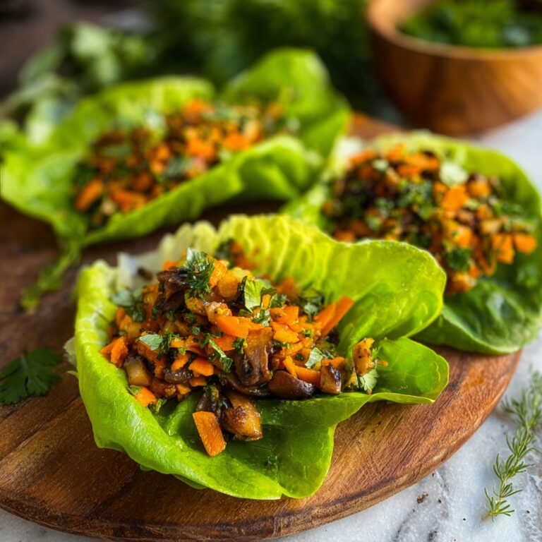 Citrus Herb Turkey Lettuce Wraps Recipe