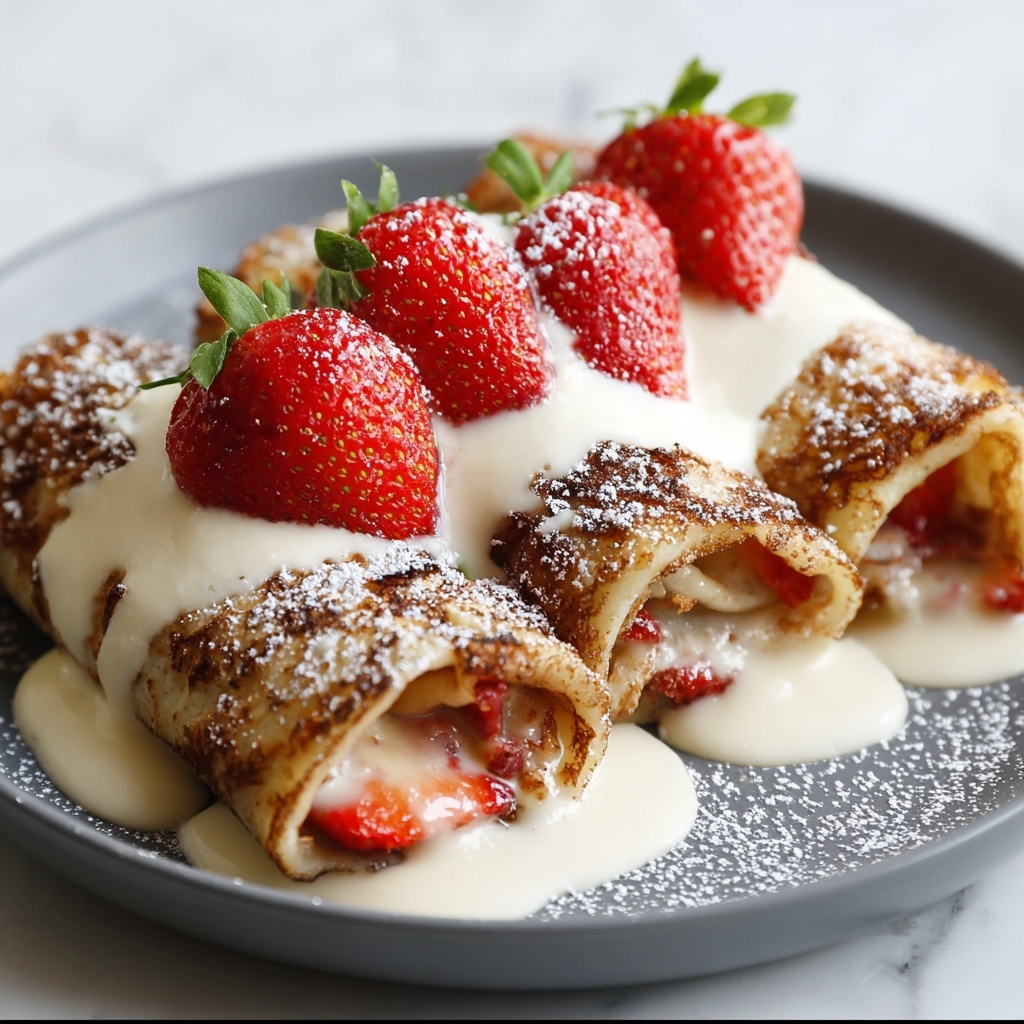 Strawberry French Toast Rolls Recipe - Recipe Image