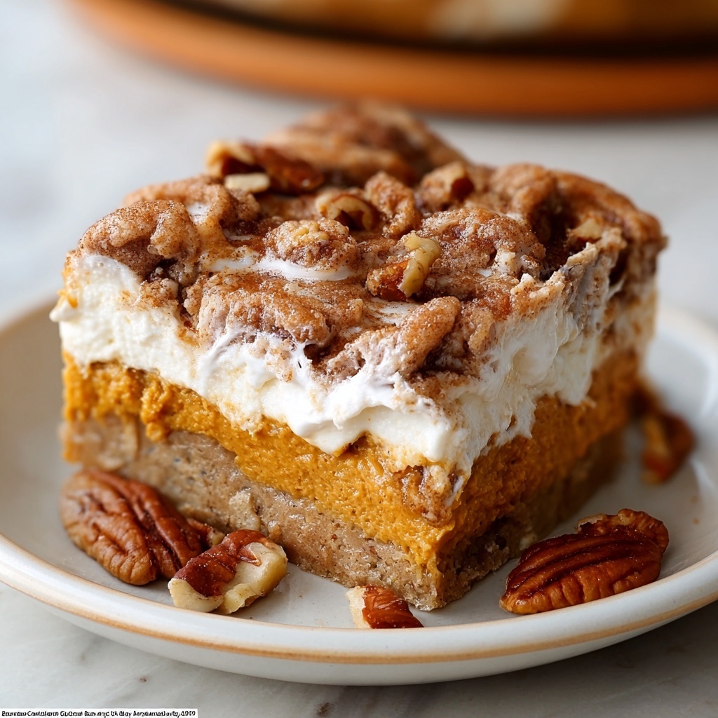 Pumpkin Earthquake Cake Recipe - Recipe Image