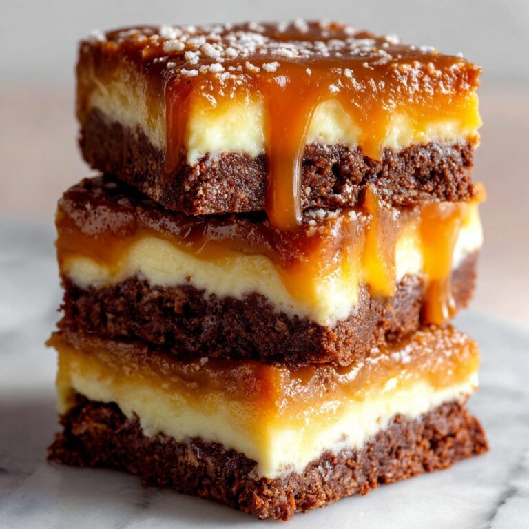 Milky Way Caramel Cheesecake Brownies Recipe