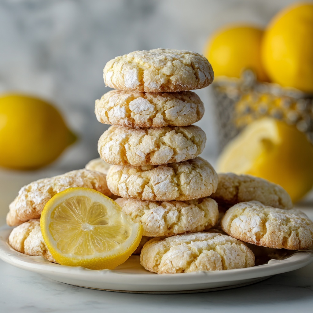 Lemon Pound Cake Cookies Recipe - Recipe Image
