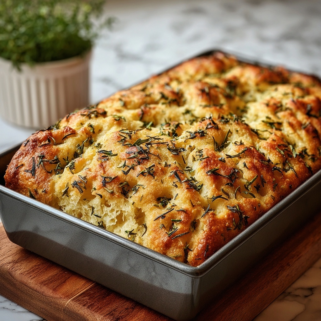 Herb & Cheese Quick Bread Recipe - Recipe Image
