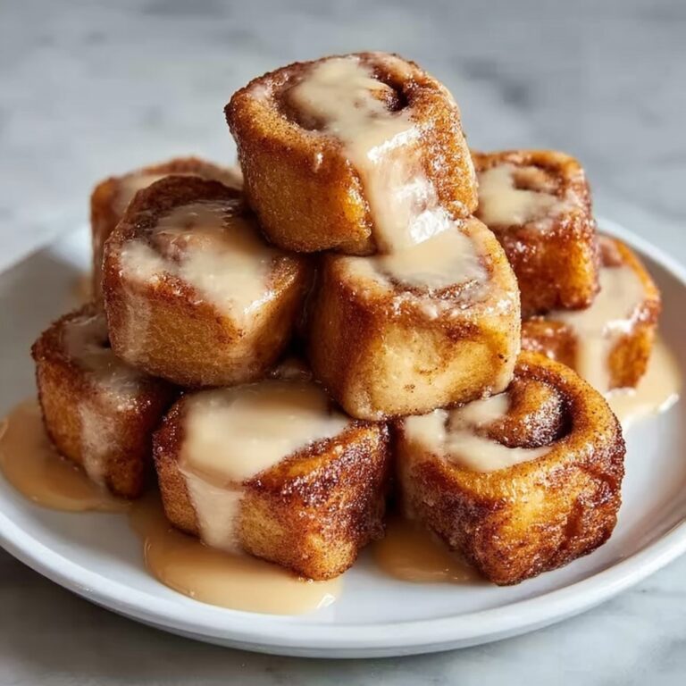 Cinnamon Roll French Toast Bites Recipe