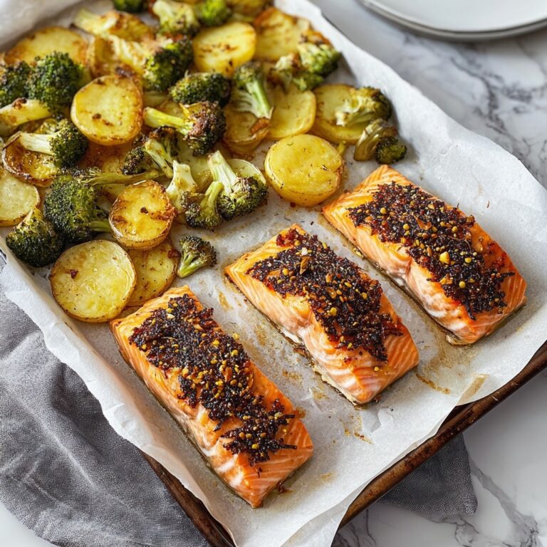 Everything Bagel Sheet Pan Salmon Recipe