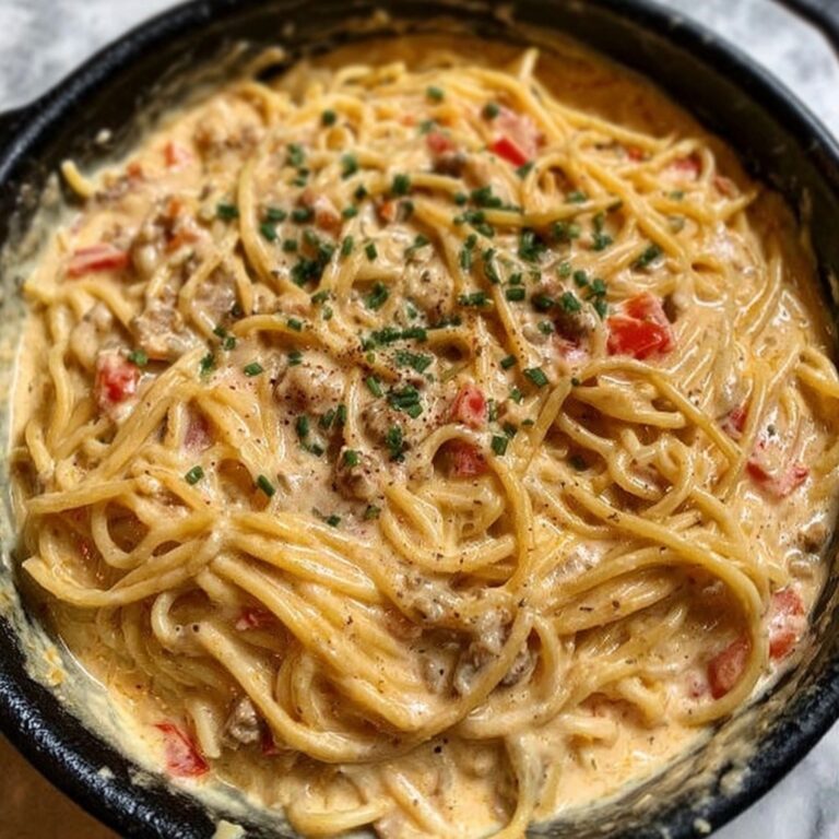Creamy Crockpot Chicken Spaghetti Recipe