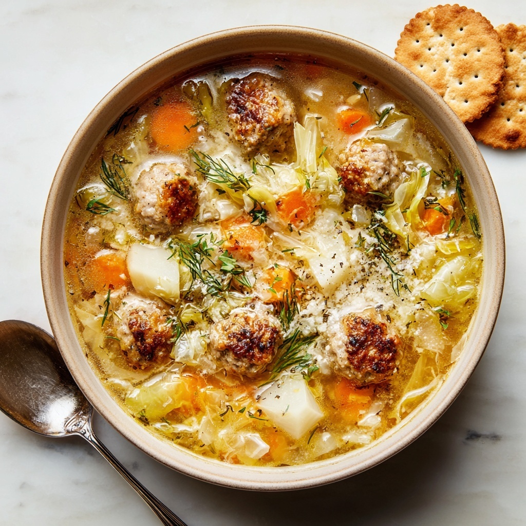 Kielbasa and Cabbage Soup Recipe - Recipe Image